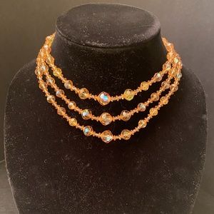 Australian Crystal Antique Necklace